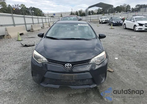 2015 Toyota Corolla L z USA, uszkodzony, nr VIN 2T1BURHE4FC314735